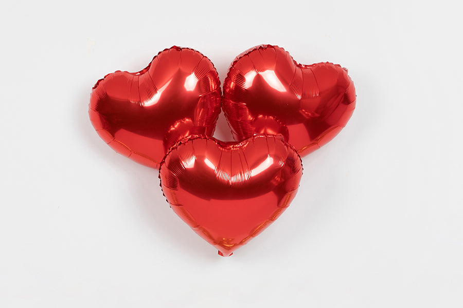 Balloon Set 'I Love You' & Red Heart