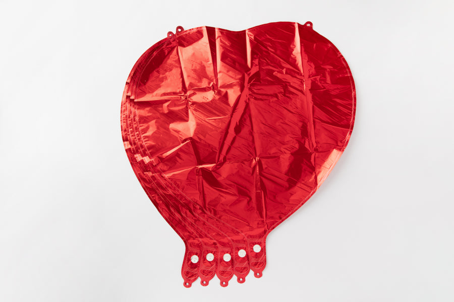 Balloon Set 'I Love You' & Red Heart