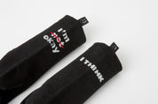 Long Socks 'I Am Ok' Black Label