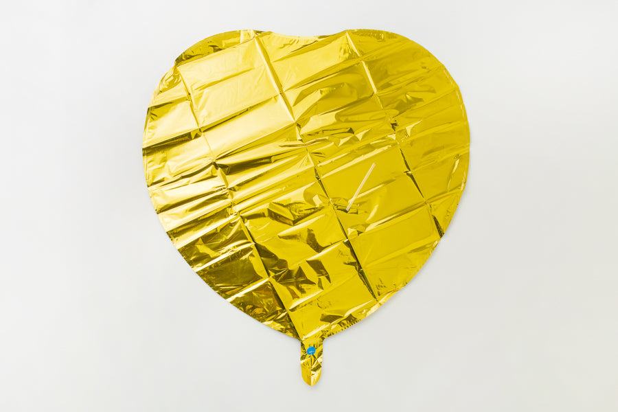 Foil Balloon Heart Gold
