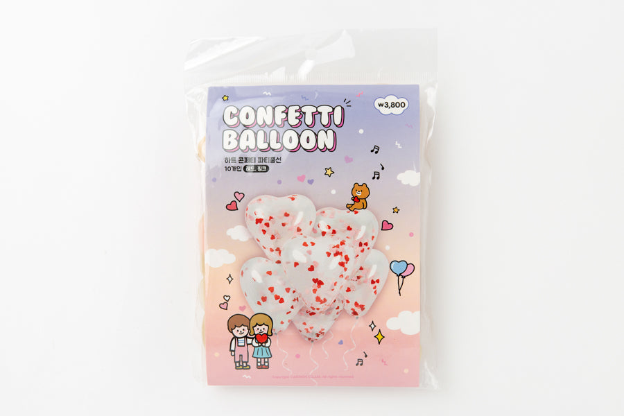 Balloon Set Pink & Red Heart