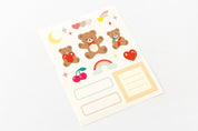 Sticker Collection File Teddy Bear 6 Holes