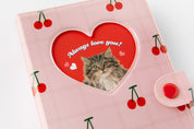 Photo Album Cherry Cat Pink