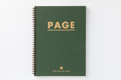 Spring Note "PAGE" Green
