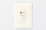 Card Set Friendly Bear Paul Celebration
