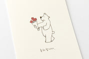 Card Set Friendly Bear Paul Celebration