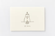 Card Set Friendly Bear Paul Celebration