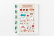 Spring Strawberry Grid Notes
