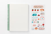 Spring Strawberry Grid Notes