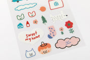 Spring Strawberry Grid Notes