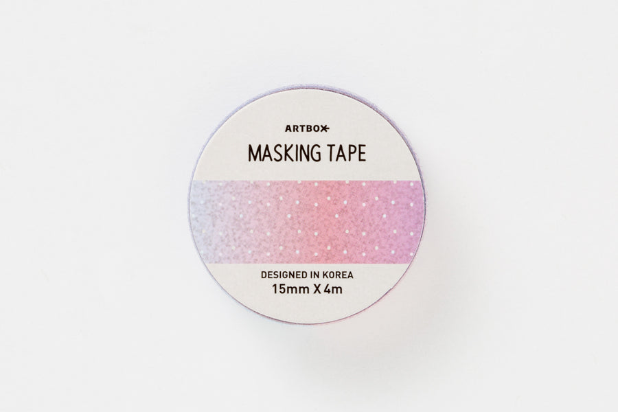 Masking Tape Glitter Pink-Purple 15mm