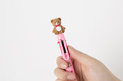 6 Colour Bear Ballpoint Pen (Pink)