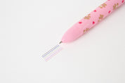 6 Colour Bear Ballpoint Pen (Pink)