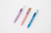 6 Colour Bear Ballpoint Pen (Pink)