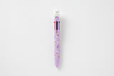 6 Color Ballpoint Pen Bichon Purple