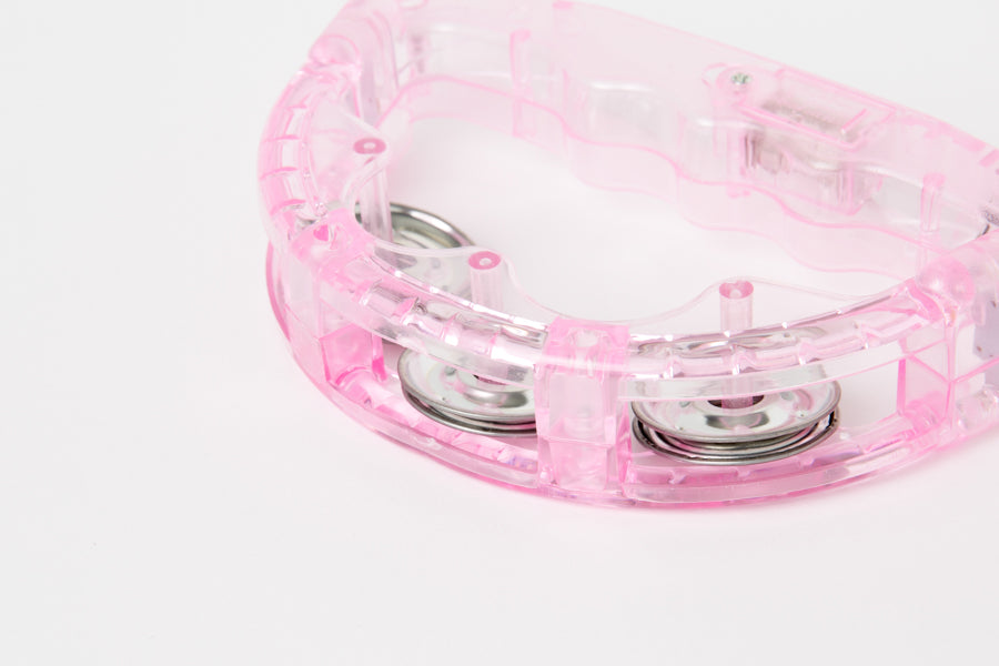 LED Tambourine Pink