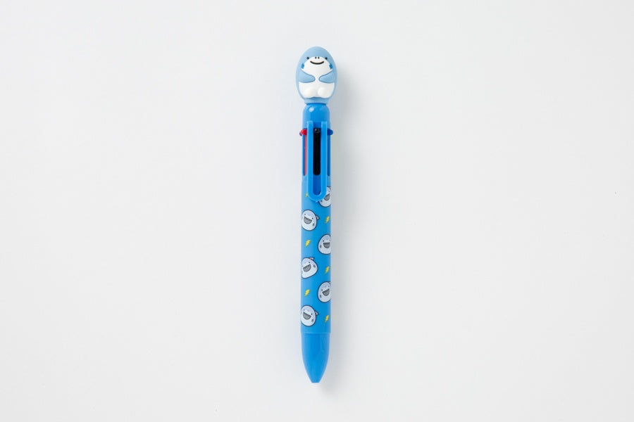 6 Color Ballpoint Pen Boss Blue