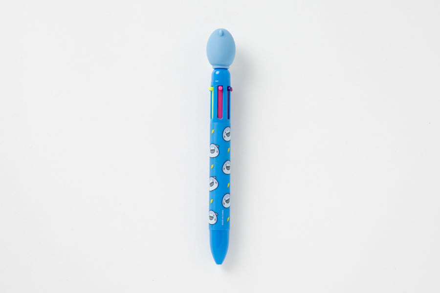 6 Color Ballpoint Pen Boss Blue