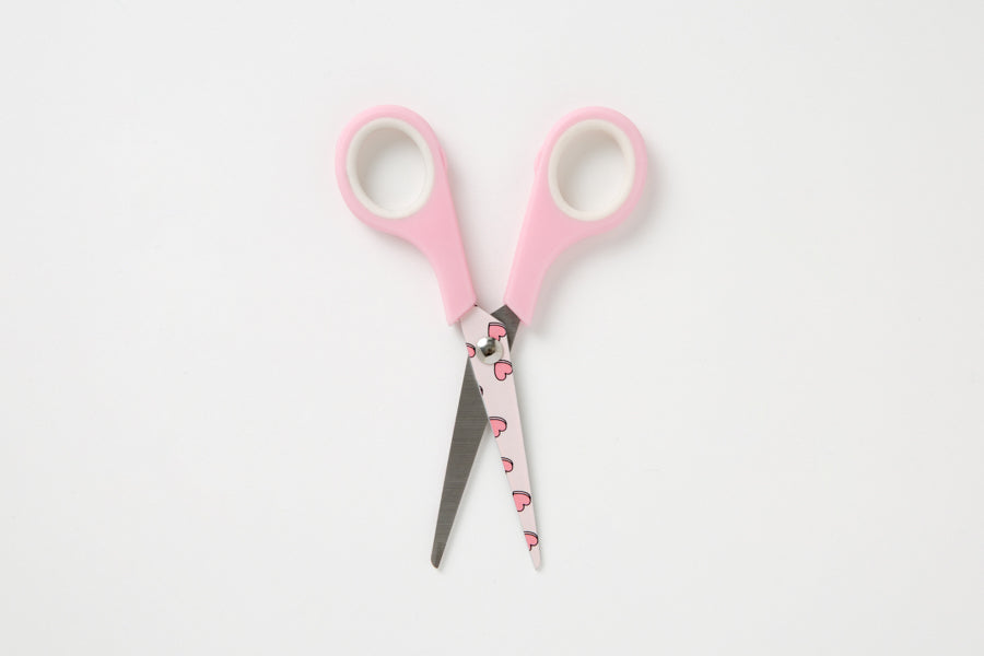 Printed Scissors Heart 14cm