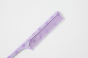 Hair Comb Violet Flower