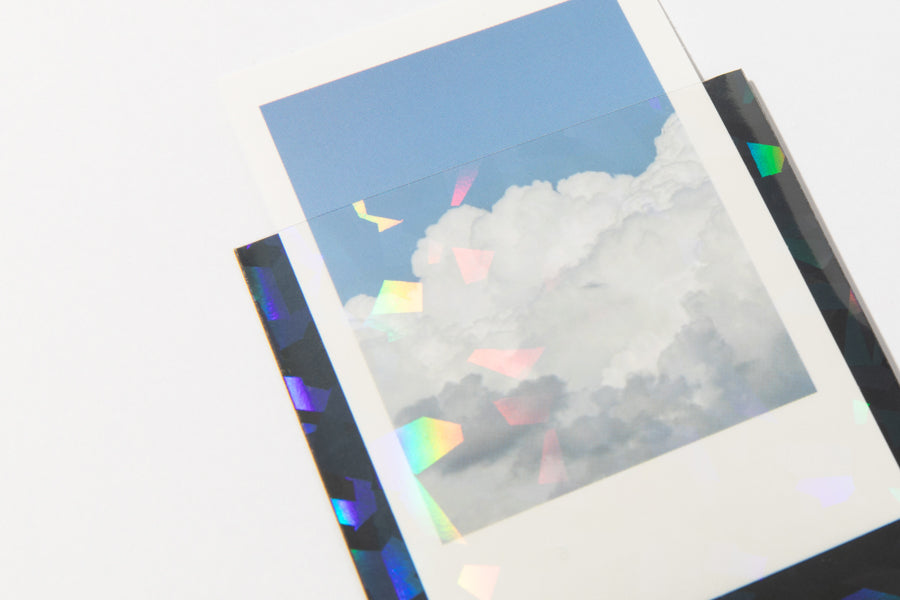 Photo Card Sleeve Aurora Pearl Black