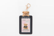 PHOTO CARD CASE HOOD BEAR BK