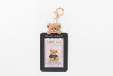 PHOTO CARD CASE HOOD BEAR BK
