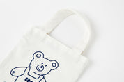 Eco Bag Teddy Bear White