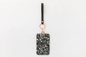 Photo Card Case Strap Keyring Hood Bear Black