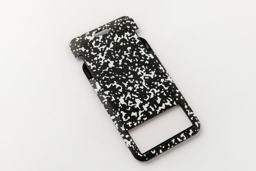 Photo Card Case Strap Keyring Hood Bear Black