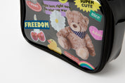 Multi-Use Pouch with Handle Bear Black