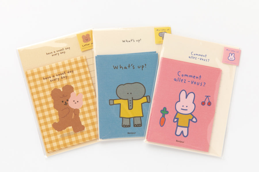 Mini Letter Set Poodle
