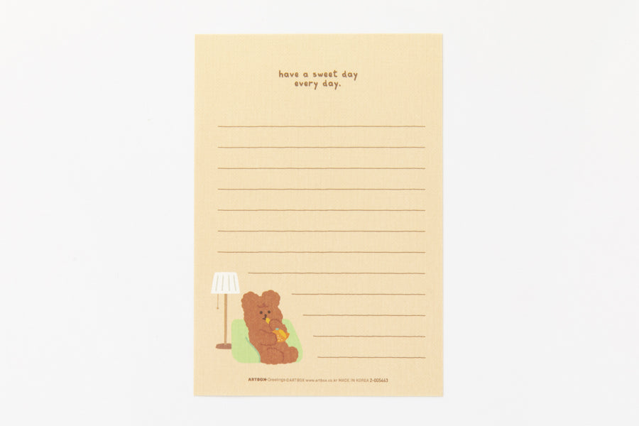 Mini Letter Set Poodle