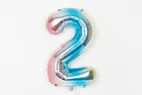 Number Balloon '2' Large