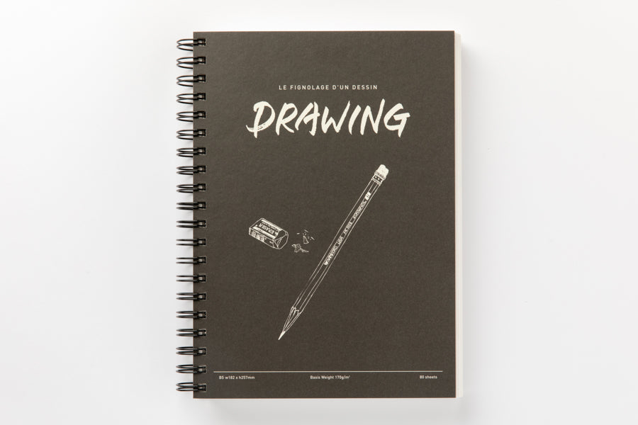 Drawing Book Hard Cover B5 Black