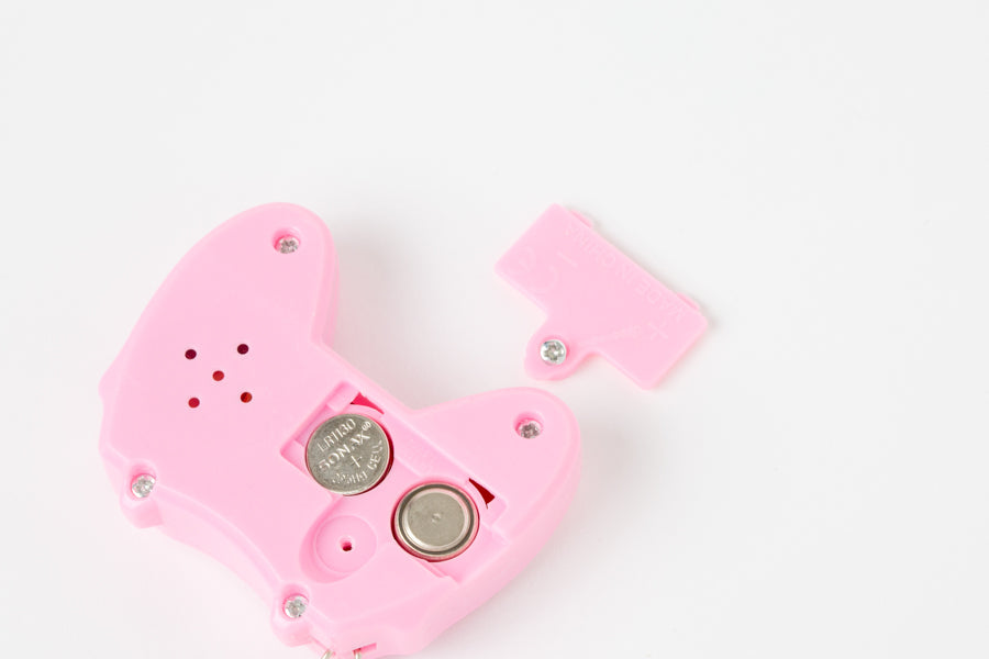 Mini Memory Game Key Ring Pink