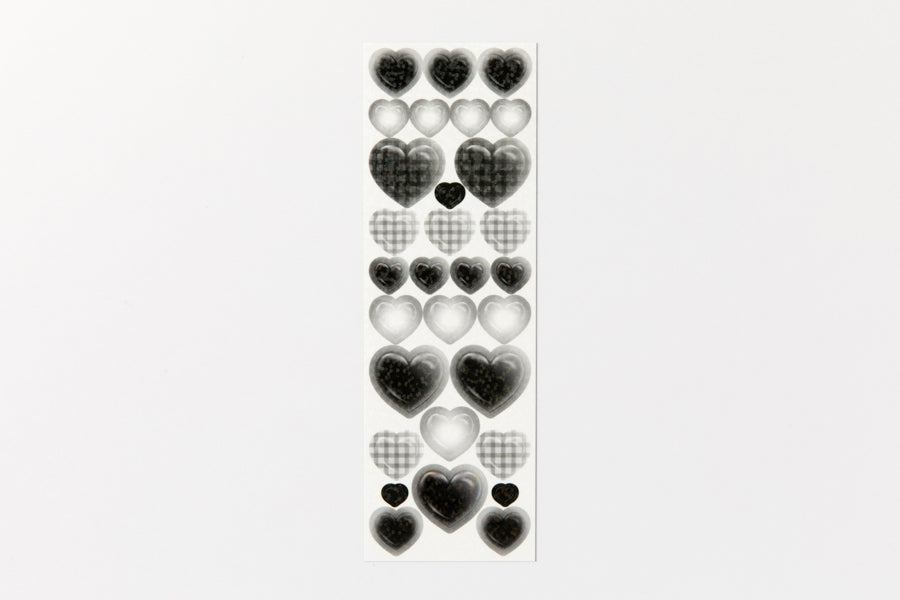 Sticker Black Heart