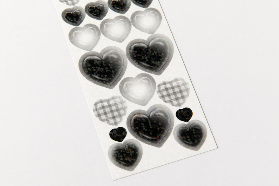 Sticker Black Heart