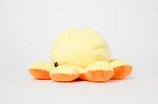 Double Face Octopus Doll 30cm Yellow-Orange