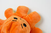 Double Face Octopus Doll 30cm Yellow-Orange