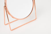 Triple Desk Mirror Rose Gold