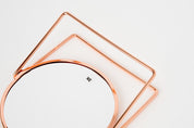 Triple Desk Mirror Rose Gold