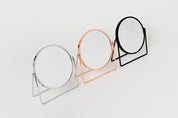 Triple Desk Mirror Rose Gold