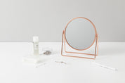 Triple Desk Mirror Rose Gold