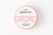 Masking Tape Pink Lace 15mm