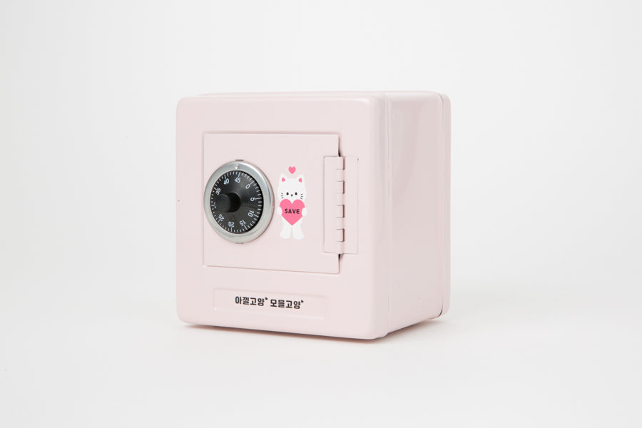 Mini Safe - Cat (Pink)