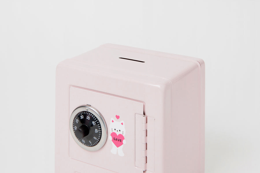 Mini Safe - Cat (Pink)