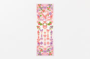 Sticker Butterfly & Rose Confetti