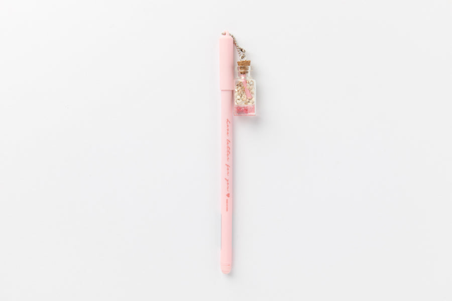 Bottle Letter Pen Pink