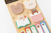 Sticky Memo Scheduler Marker Set Bear